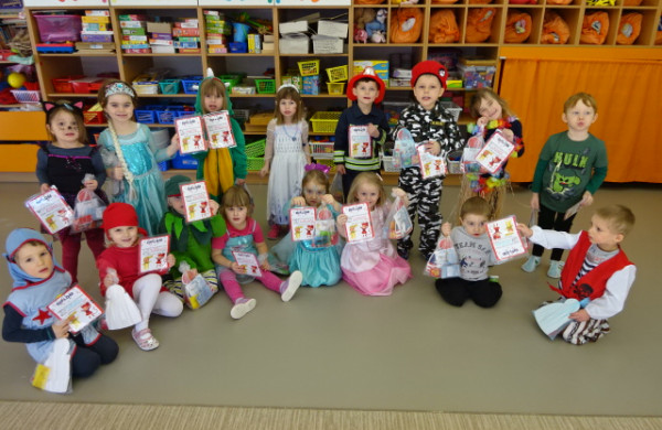 Únor v mateřské škole - Motýlci